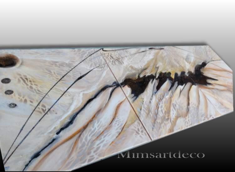 Tableau Abstrait Moderne Beige – Triptyque Tendance 2025 Tableau Abstrait Moderne Beige – Triptyque Tendance 2025