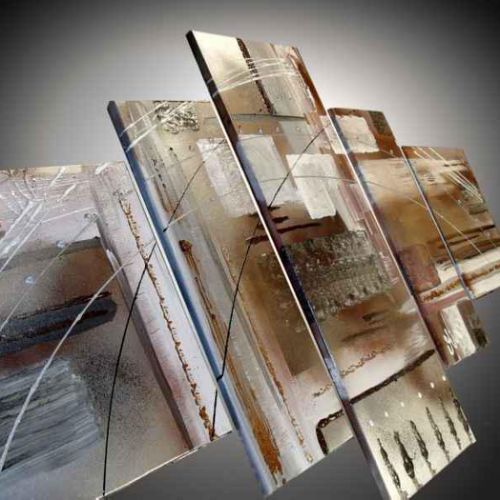 Tableau abstrait Patchworck