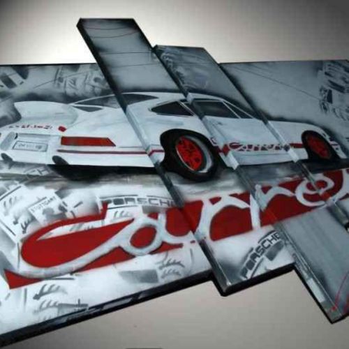 TABLEAUX PORSCHE CARRERA BLANCHE