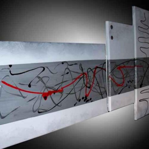 Tableau abstrait Symphonie