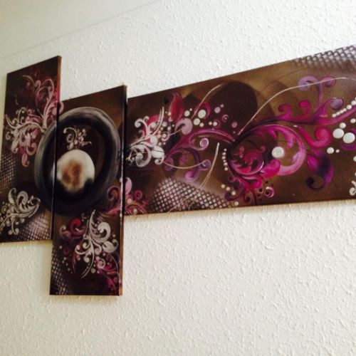 Tableau mural baroque