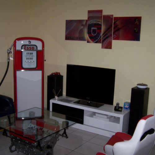 Tableau Porsche deco garage