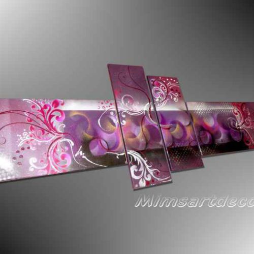 Tableau baroque fushia