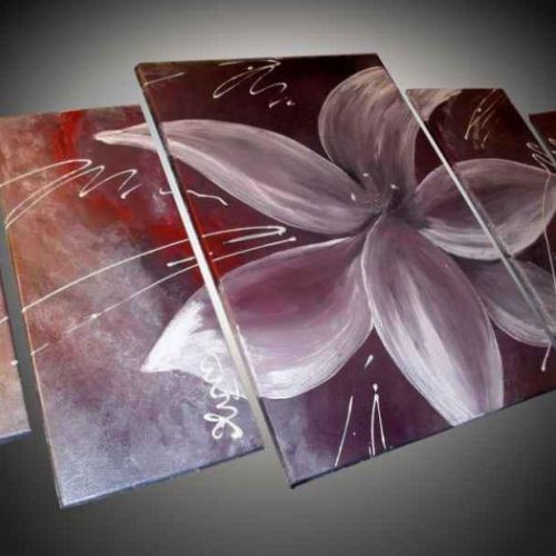 Tableau fleur Dok Champa