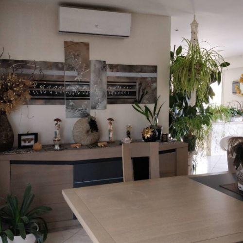 Tableau abstrait mural