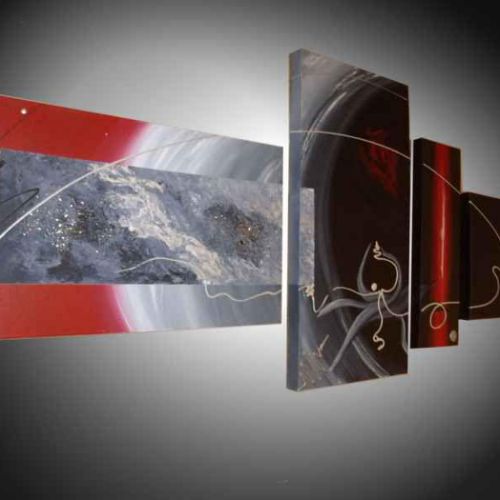 Tableau trés grand format Choc Temporel