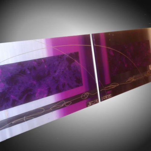 Tableau mauve Marina