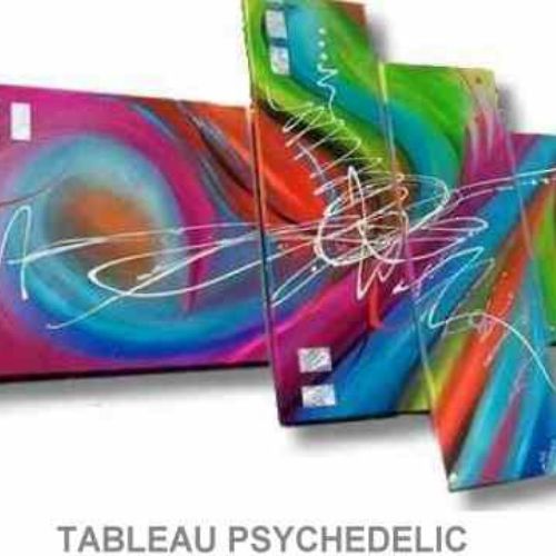 TABLEAU DESIGN PSYCHEDELIC