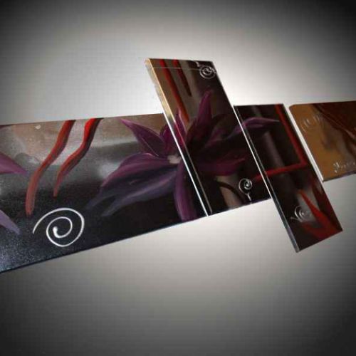 Tableau fleur Abysses