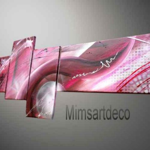 Tableau moderne Vie en rose