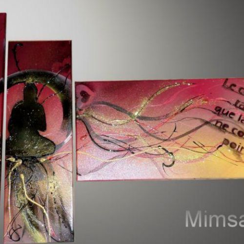 tableau bouddha La Raison