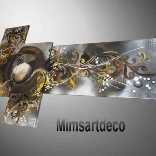 TABLEAU BAROQUE MARRON