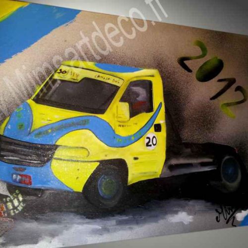 Camion Cross lerger N°20 Renault Mascott Rouliere
