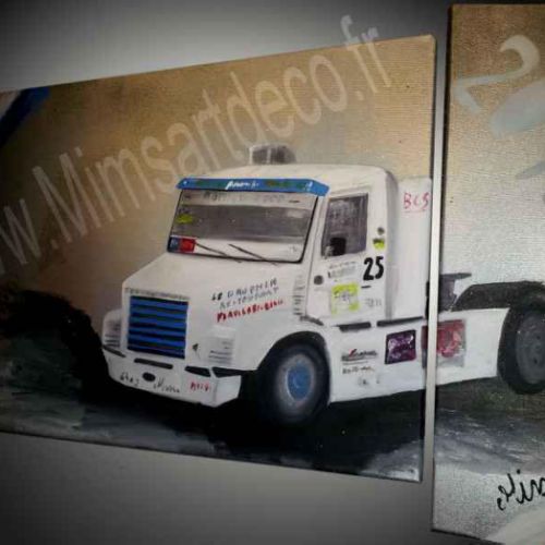 Camion Cross standard N°25 Scania DSC1123 Guegan Olivier