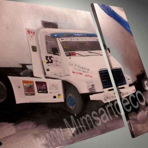 Camion Cross N°55 Scania DSC1123 Guegan Nicolas