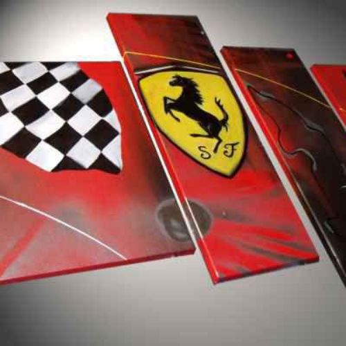 Tableau Logo Ferrari