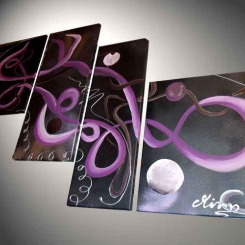 Tableau abstrait Lili‘s Jewel.