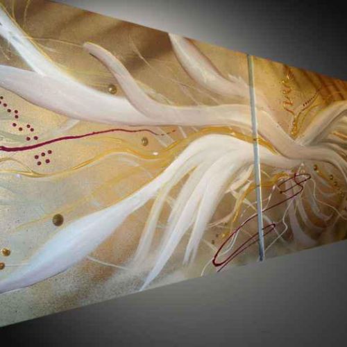 Tableau abstrait or Medusa