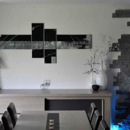 Decoration noir et blanc MODERNE