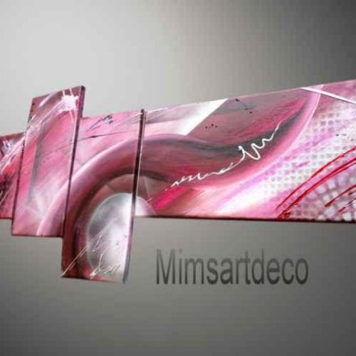 Tableau design Vie en rose