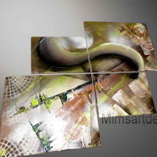 Tableau abstrait Amazone