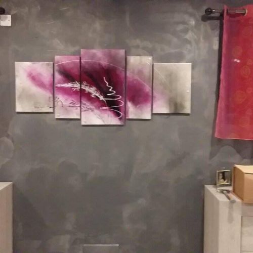 TABLEAU ABSTRAIT PEINTURE MURALE