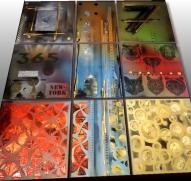 Grand tableau abstrait multi panneaux tableau abstrait multi panneaux