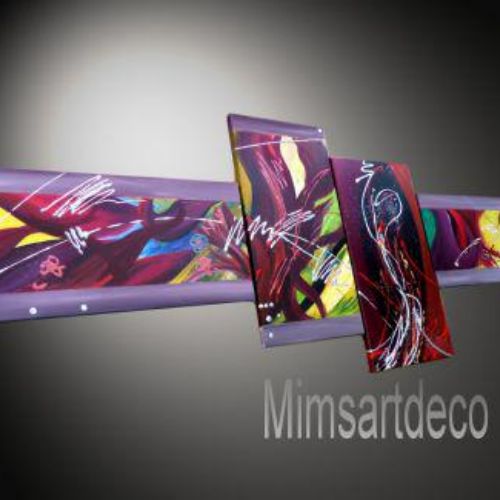 Tableau Moderne Energie xxl