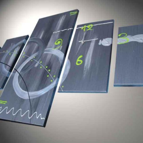 Tableau horloge longueur d‘onde